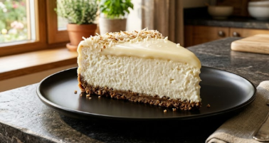 Kokos Čizkejk Sa Belom Čokoladom – Najbolji Recept Bez Pečenja