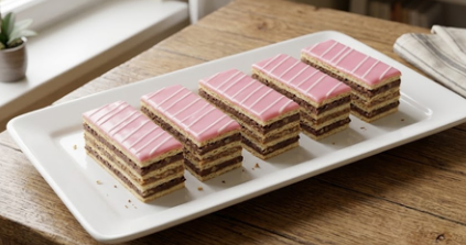 Šarene Rozen Kocke Sa Roze Glazurom – Tradicionalni Recept