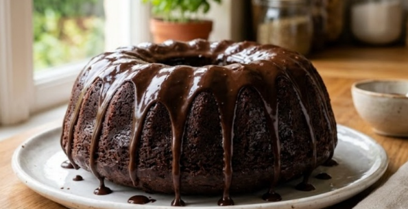 Čokoladni Kuglof Sa Glazurom – Brzi i Sočni Recept