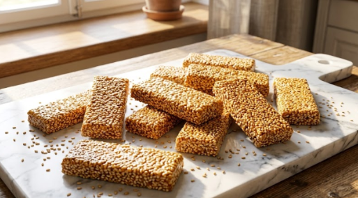 Hrskave Susam Štanglice Sa Medom – Brzi Recept (Pasteli)
