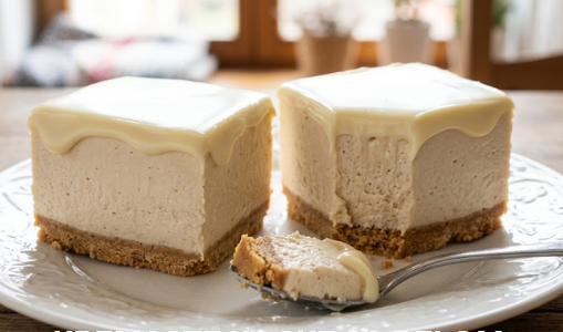 Kremaste Kocke Sa Belom Čokoladom – Brzi Recept Bez Pečenja