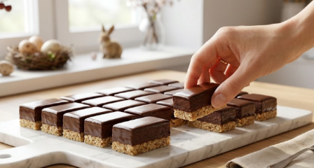 Praznične Čokoladne Kocke – Najbolji Recept Bez Pečenja