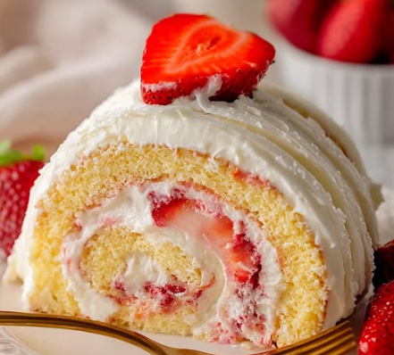 Osvežavajući Rolat Sa Jagodama – Najbolji Recept