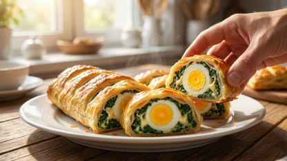 Slani Rolat Sa Spanaćem I Jajima – Najbolji Brzi Recept