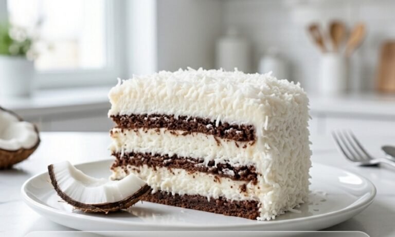 Kokosova Posna Torta – Brzi Recept Bez Pečenja
