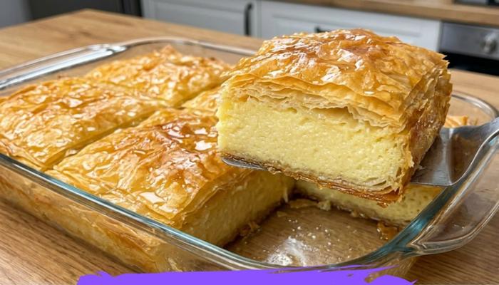 Hrskavi Grčki Galaktoboureko – Recept