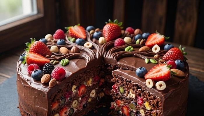 Savršena Posna Drvo Kolač Torta