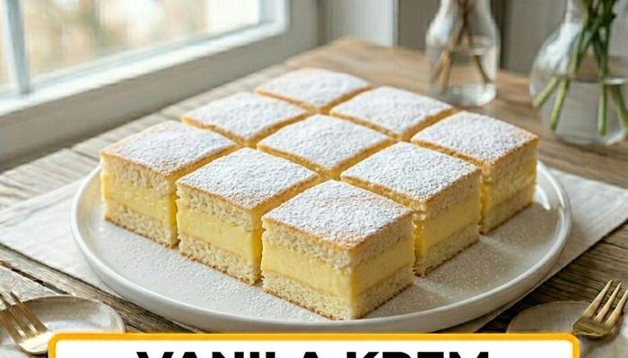 Savršene Vanila Krem Kocke – Recept