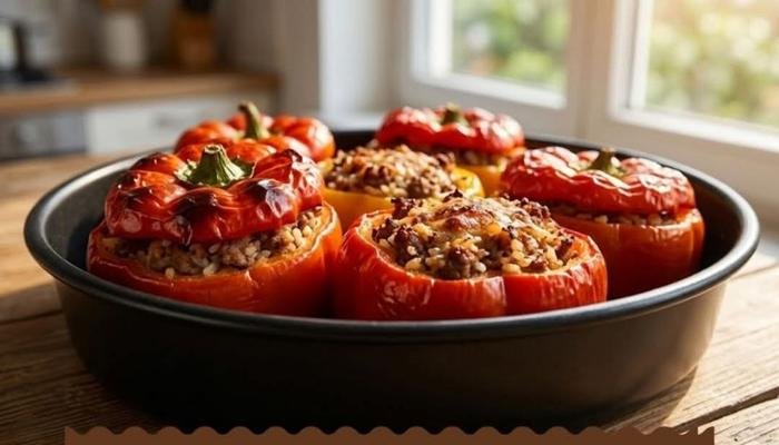 Savršene Zapečene Punjene Paprike