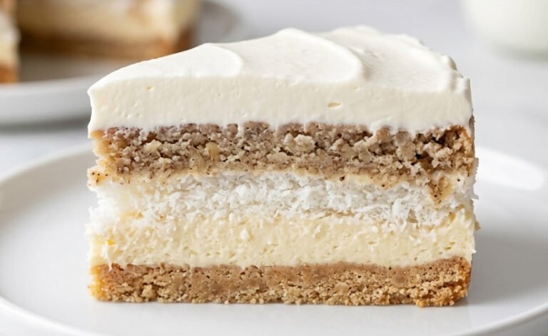 Pijesak Torta – Najbolji Recept Bez Pečenja u Tri Sloja