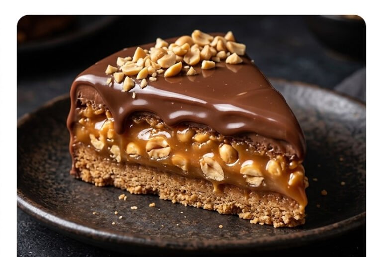 Snikers Torta – Najbolji Recept Bez Pečenja sa Kikirikijem