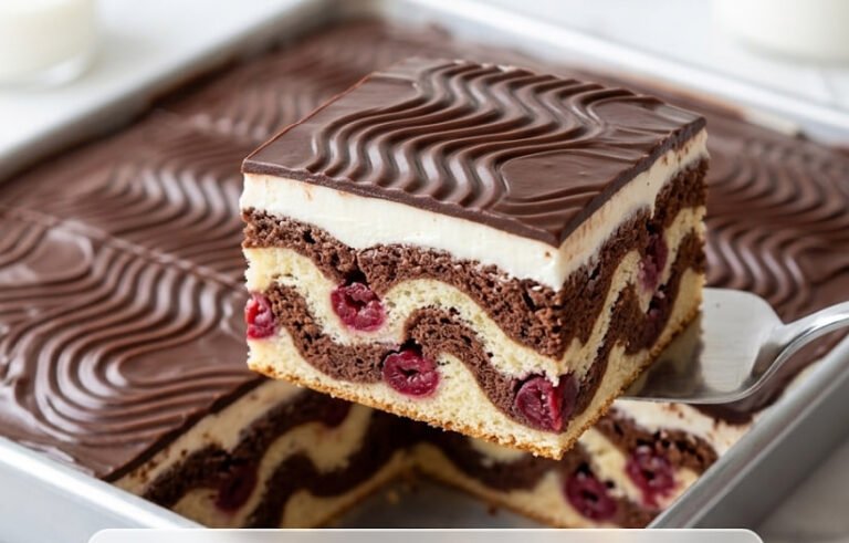 Dunavski Valovi – Originalni Recept Za Voćni Kolač sa Višnjama