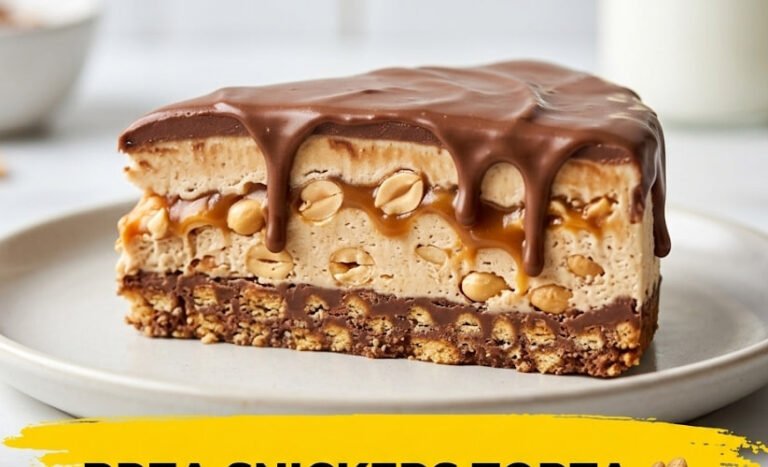Brza Snickers Torta – Najbolji Recept Bez Pečenja