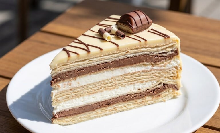 Kinder Bueno Rozen Torta – Recept Bez Pečenja