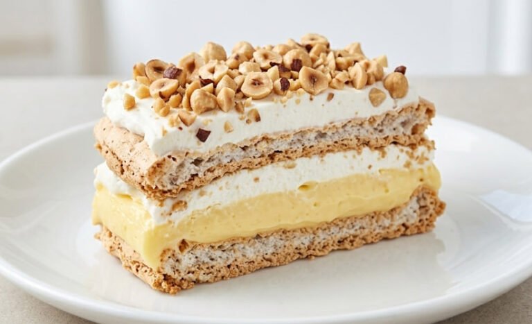 Beli Egipat Torta – Raskošni Recept sa Lešnicima i Vanilom