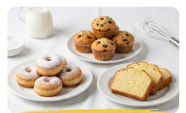 Jedno Testo – 3 Deserta: Recept za Mafine, Krofne i Biskvit