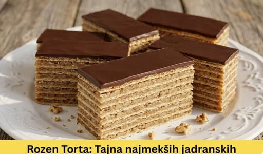 Rozen Torta: Tajna najmekših jadranskih slojeva u vašoj kuhinji