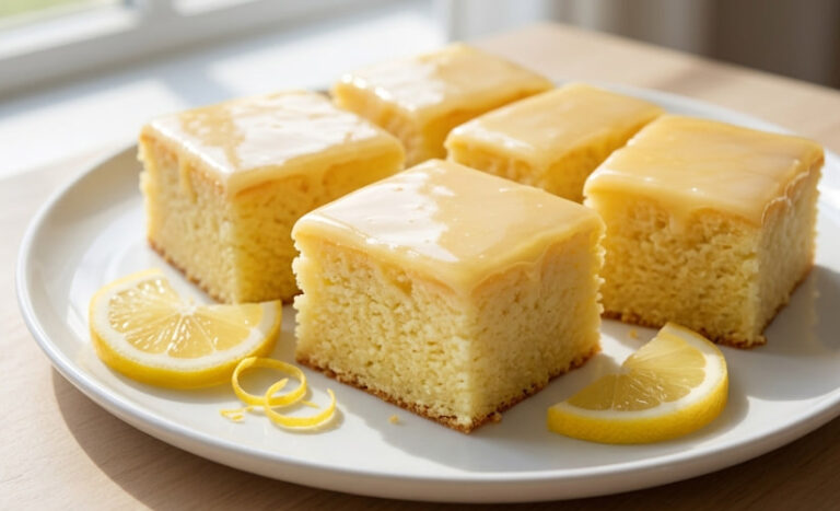 Limun Kolač sa Glazurom – Brzi Recept za Osvežavajući Desert