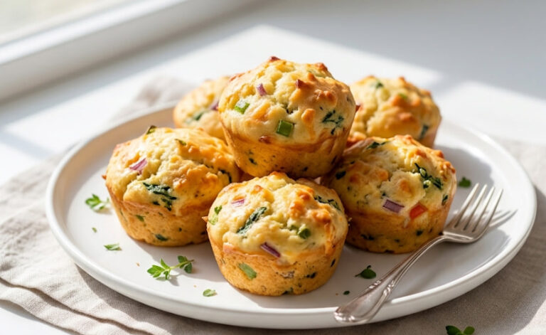 Slani Muffini sa Sirom – Brz i Jednostavan Recept za Doručak