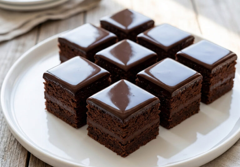 Čokoladne Kocke sa Glazurom – Recept za Sočni Čokoladni Kolač