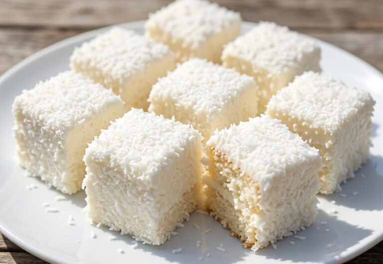 Kokos Kocke – Recept za Snežno Beli Desert Koji se Topi u Ustima