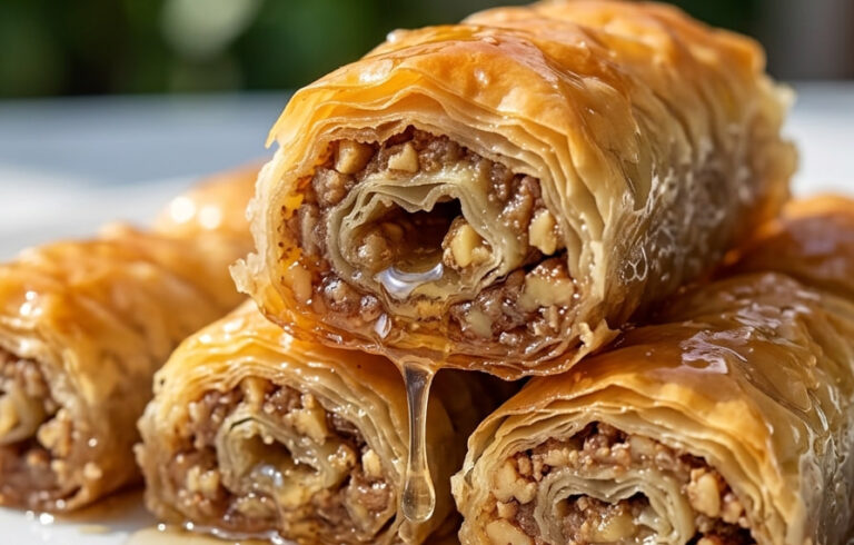 Rolana Baklava – Tradicionalni Recept za Hrskavu Baklavu sa Orasima