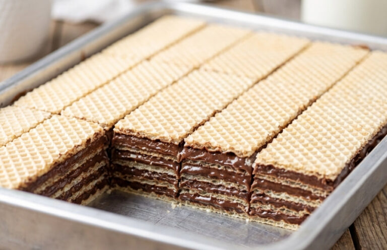 Oblatne Kolač sa Čokoladom – Brzi Recept Bez Pečenja