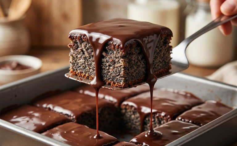 Brzi sočni čoko-mak kolač: Savršen spoj čokolade i maka