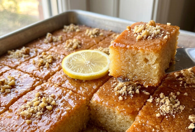 Ravanija Kolač – Starinski Recept za Sočni Desert od Griza