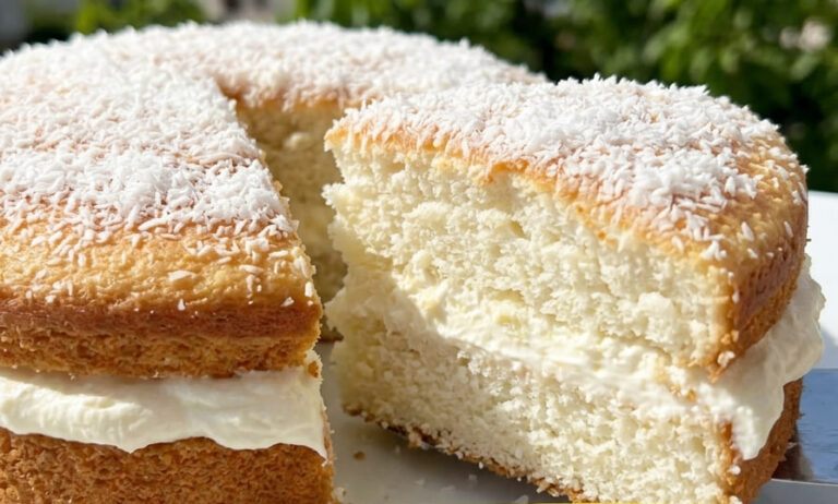 Brzi Kokos Kolač – Najmekši Recept za Kremasti Desert