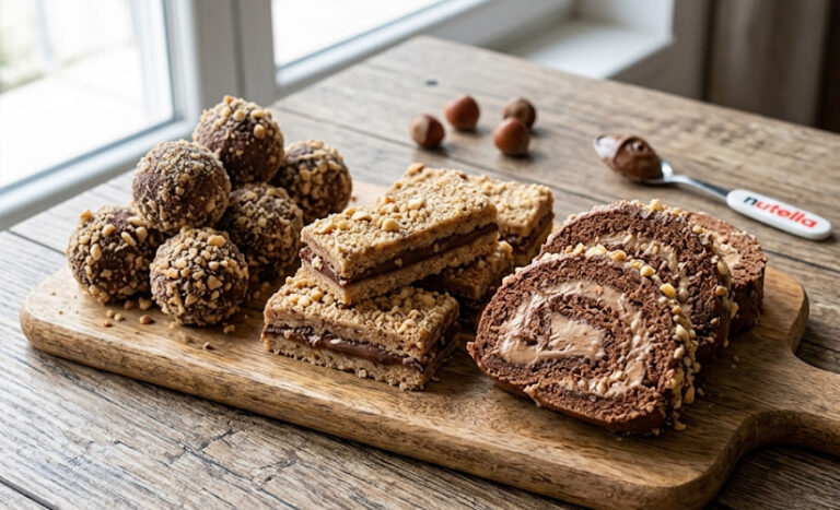 1 Smesa – 3 Lešnik Deserta sa Nutellom: Najbrži Kolači Bez Pečenja