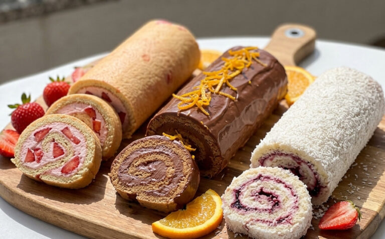 1 Smesa – 3 Voćna Rolata: Prava Prolećna Magija Bez Pečenja