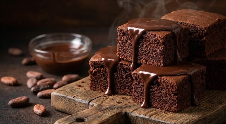 Sočni Čokoladni Kolač sa Prelivom: Najmekši Brzi Desert Koji Se Topi u Ustima