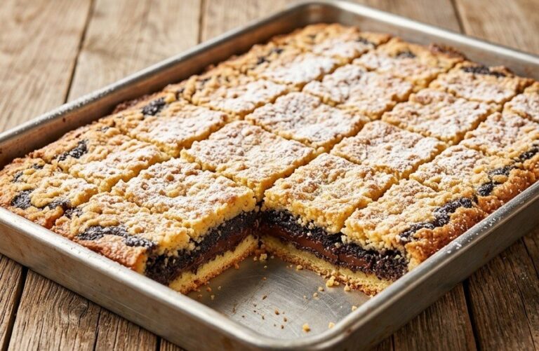 Starinska Sipana Pita Sa Makom i Čokoladom – Brzi Kolač Na Čaše