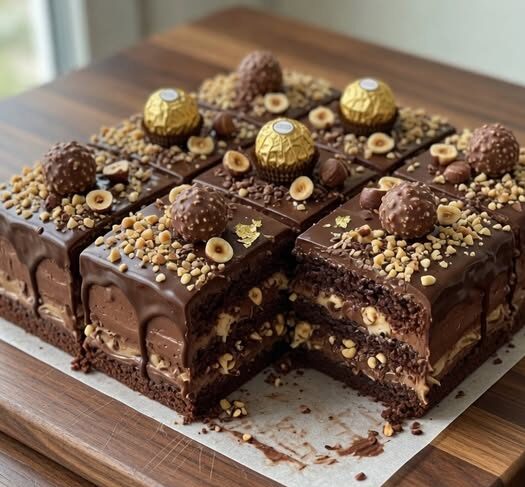 Ferrero Rocher Kolač: Raskošni Čokoladni Desert sa Lešnicima