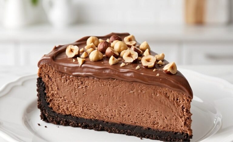 Najbolji Recept za Nepečeni Nutella Cheesecake: Čokoladno Savršenstvo
