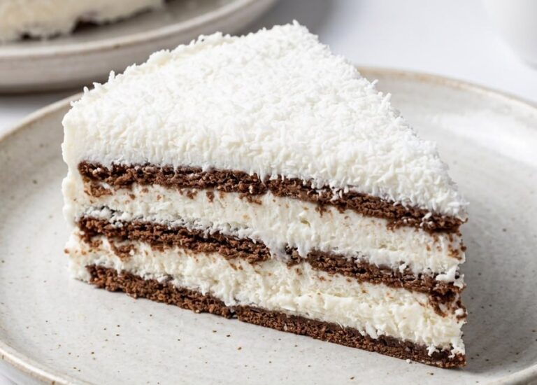 Brza Kokos Torta – Raskošni Crno-Beli Desert Bez Pečenja