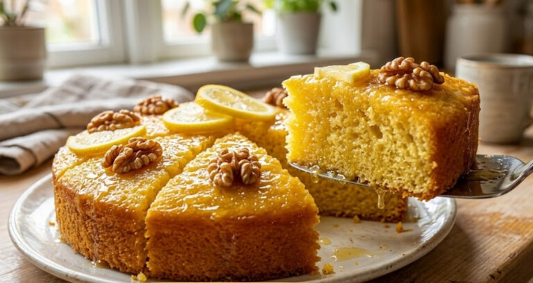 Sočni Kolač Sa Limunom I Orasima – Brzi Recept