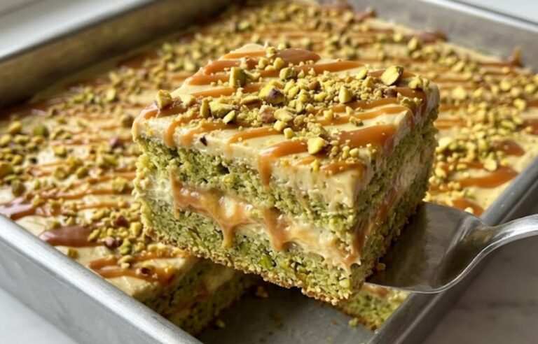 Torta Pistaći i Karamela: Luksuzni Recept Bez Pečenja