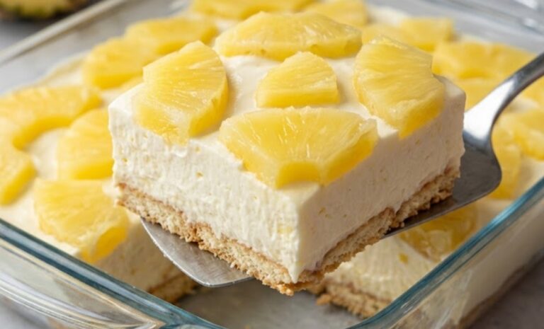 No-Bake Pineapple Dream Cake: Easy & Quick Recipe