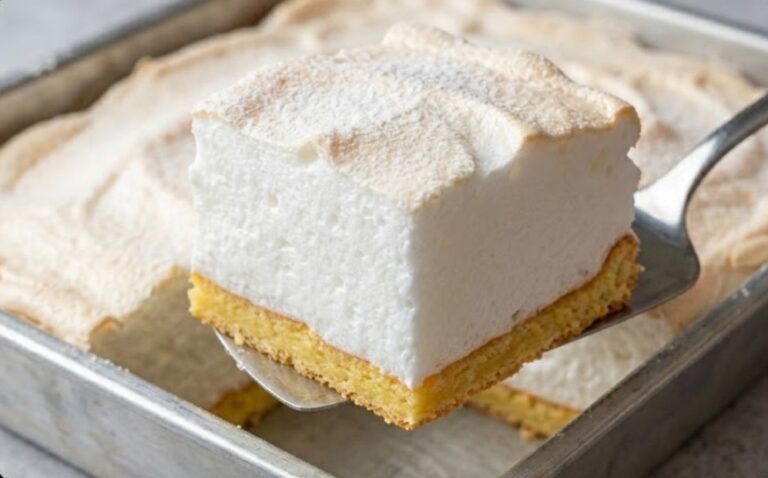 Authentic Šampita Recipe: Balkan Meringue Cloud Cake