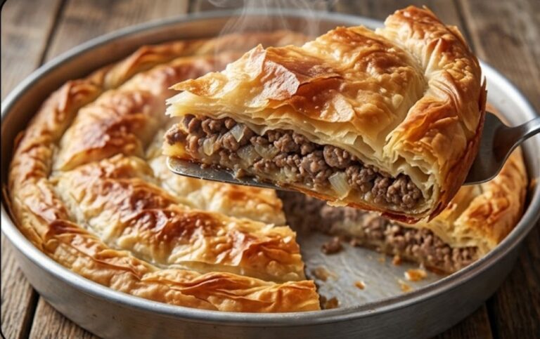 Pekarski Burek sa Mesom: Recept sa Gotovim Korama