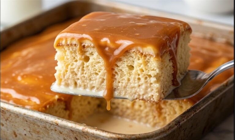Trileće sa Karamelom: Originalni Recept Za Najsočniji Mlečni Kolač