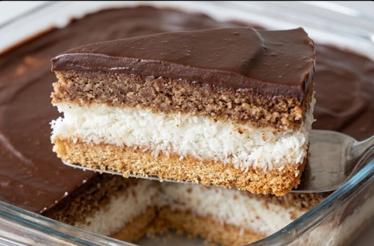 Pesak Torta: Kremasti Nepečeni Desert Iz Tri Sloja