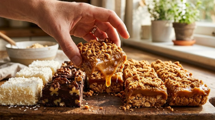 Svečane Kocke U Tri Ukusa – Brzi Recept Bez Pečenja