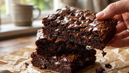 Sočni Čokoladni Brauni Sa Kapljicama – Originalni Recept