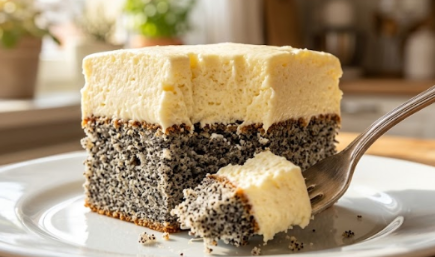 Kolač Sa Makom I Vanilijom – Sočan i Kremast Recept