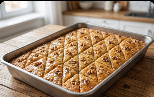 Brzi Baklava Kolač Najbolji Recept za Sočan Tradicionalni Desert