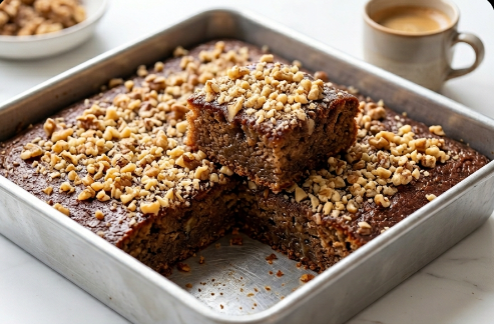 Sočni Kolač sa Orasima: Brzi starinski desert na šolje