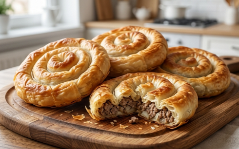 Burek Pužići sa Mesom Najbolji Recept za Domaću Pitu